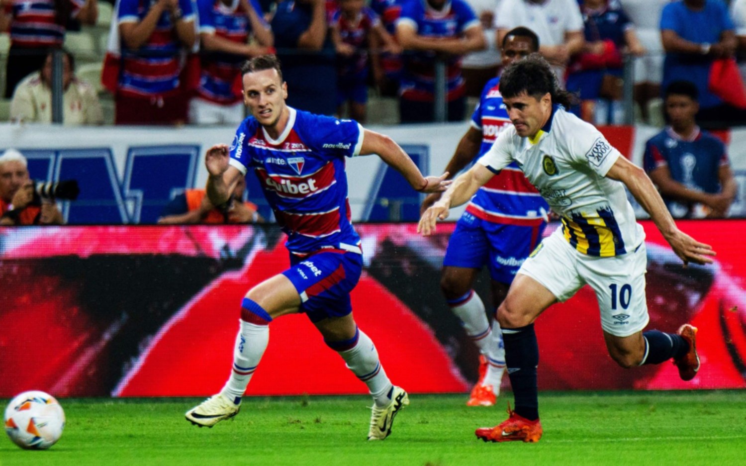 Rosario Central perdió 3 a 1 con Fortaleza en Brasil y quedó eliminado de la Copa Sudamericana