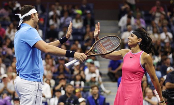 Sabatini and Del Potro, a luxury duo