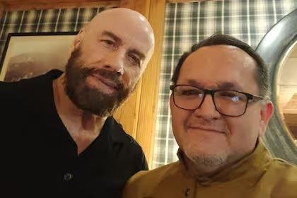 Sorpresa: John Travolta de paseo por Bariloche