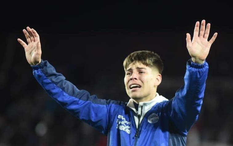 Benjamín Domínguez, en su despedida de Gimnasia: “Me llevo el amor de la gente en el corazón para siempre”