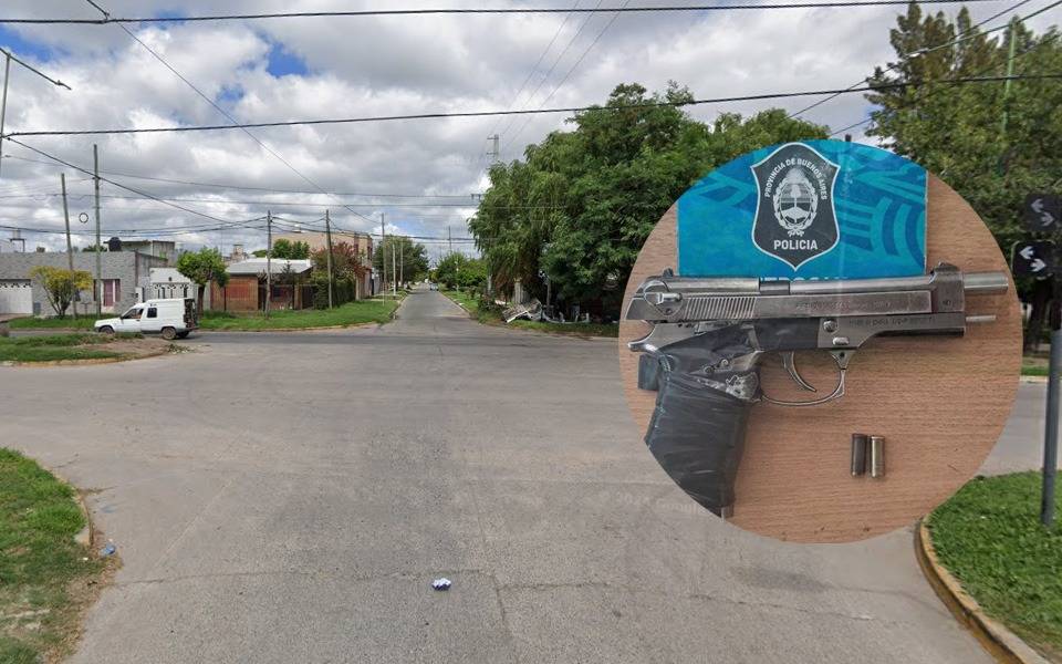 Noche de terror en un barrio de La Plata: un herido y dos detenidos tras una balacera