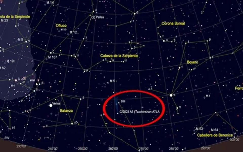 Un cometa se acerca a la Tierra a 18 kilómetros por segundo: se podría ver en Argentina