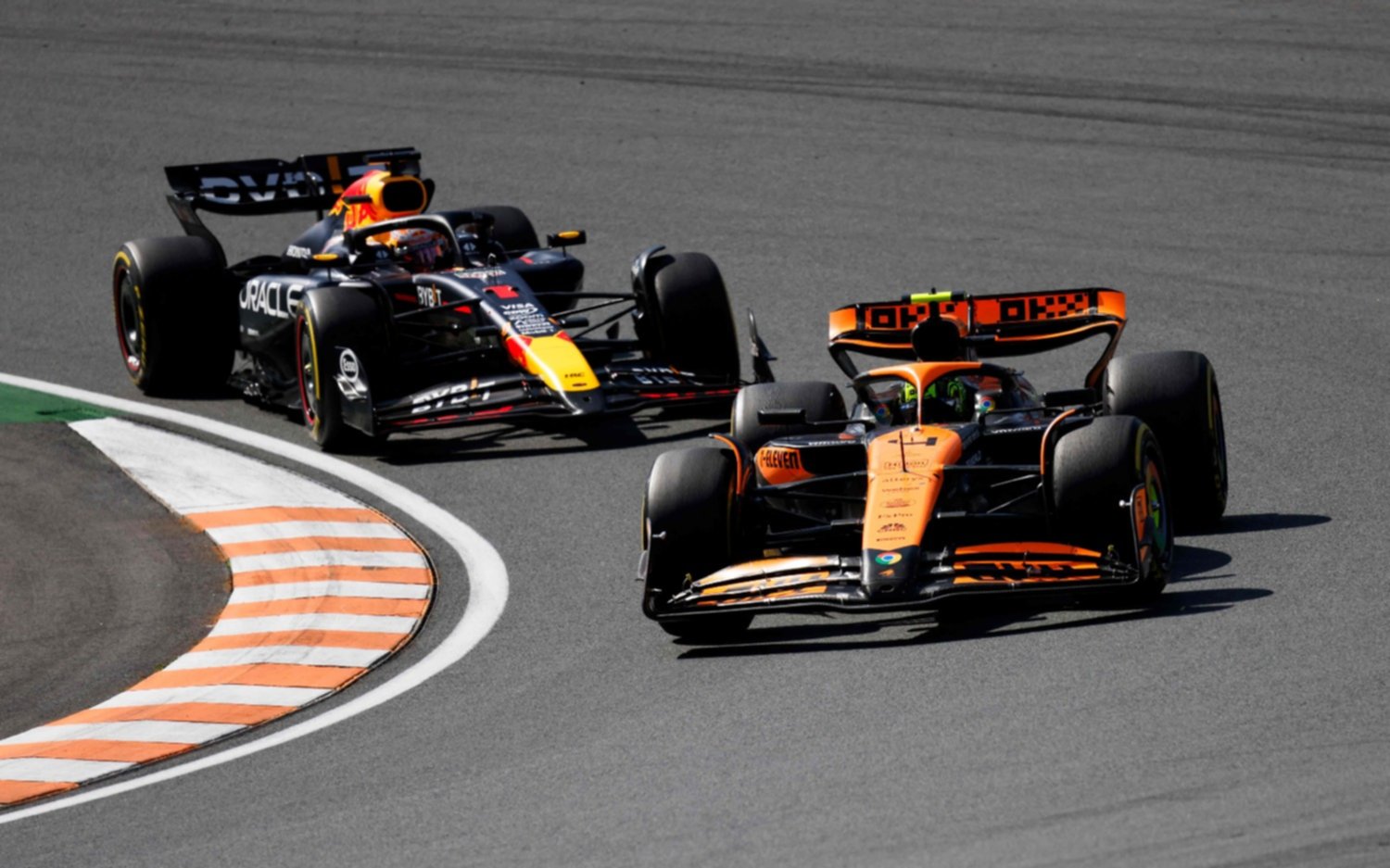 Fórmula 1: Lando Norris fue el más veloz y le quitó el primer lugar a Verstappen en el Gran Premio de Países Bajos