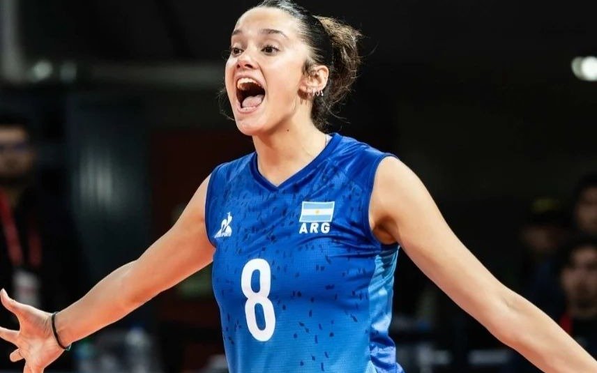 La platense Justina Fortes es la máxima anotadora en el Mundial de Vóley