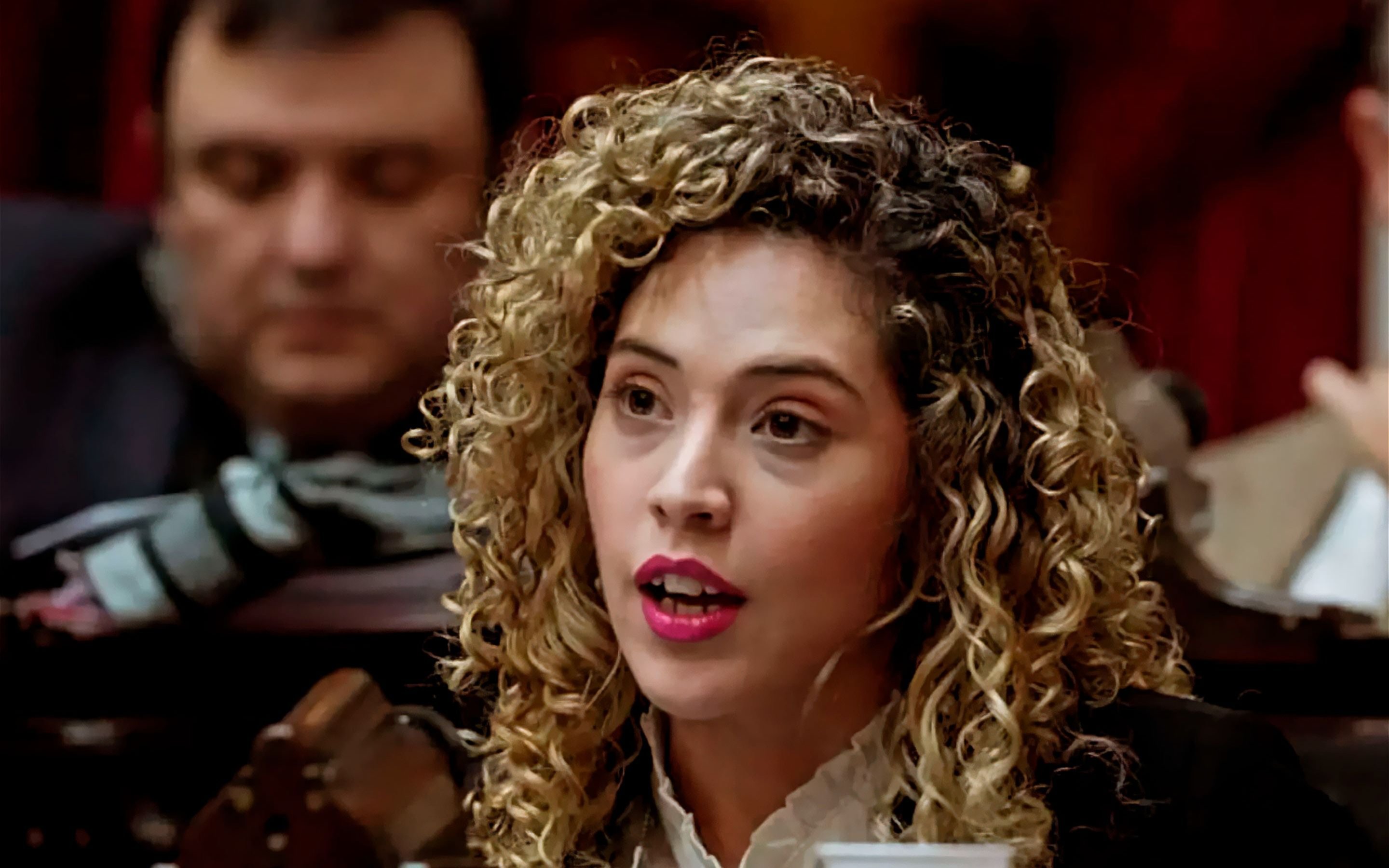 "Tengo miedo por mi vida", dijo la diputada Arrieta tras publicar los chats de legisladores que visitaron a represores condenados