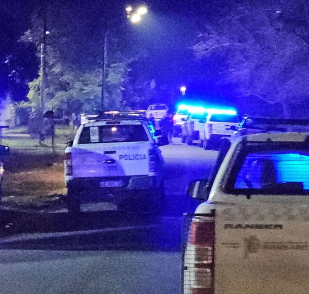 Fuerte operativo policial en el barrio “La Bajada” de Tolosa