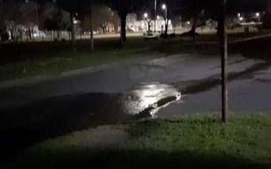 Reclamo por la falta de iluminación en la avenida 31, desde 32 a 35