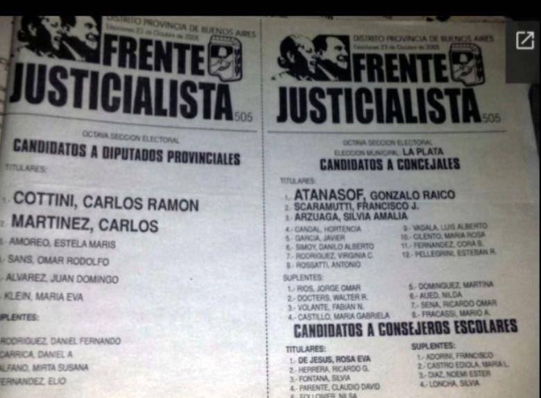 Francisco Adorni ya había sido candidato en la Ciudad, pero por el PJ