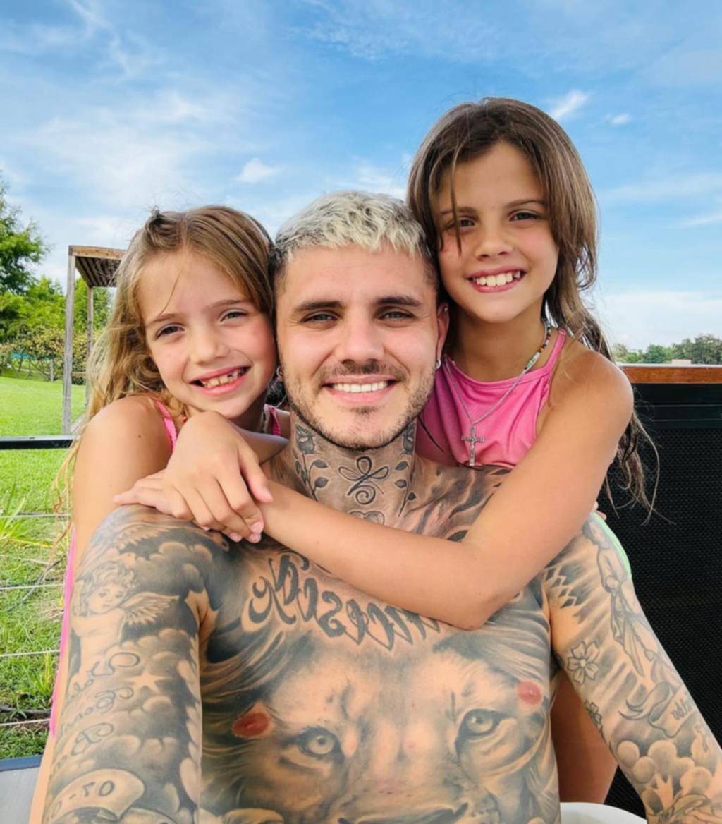 No lo quieren ver más: Icardi perdió contacto con sus hijas
