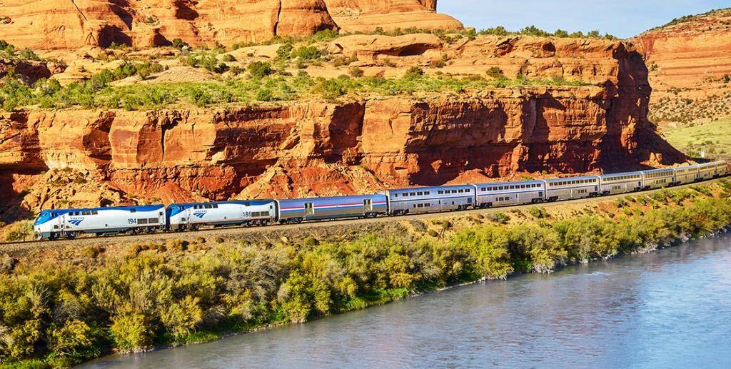 Por Estados Unidos: no voy en avión , voy en tren...