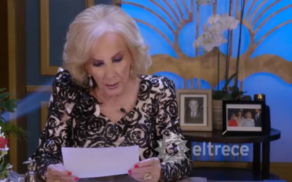 Mirtha Legrand despidió con dolor a Mila, la nieta de Cris Morena y Gustavo Yankelevich