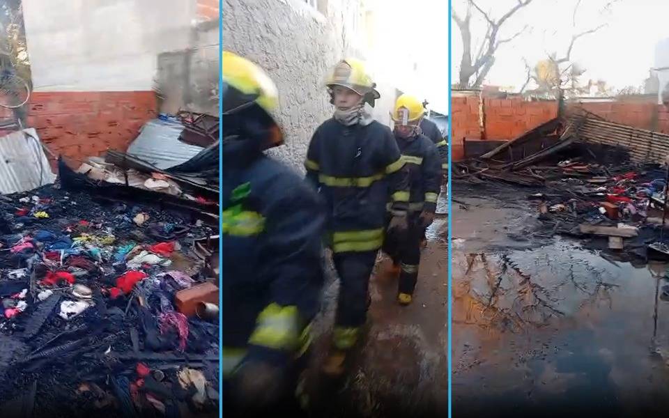 "Perdieron todo": una familia de Berisso sufrió un incendio y organizaron una campaña solidaria
