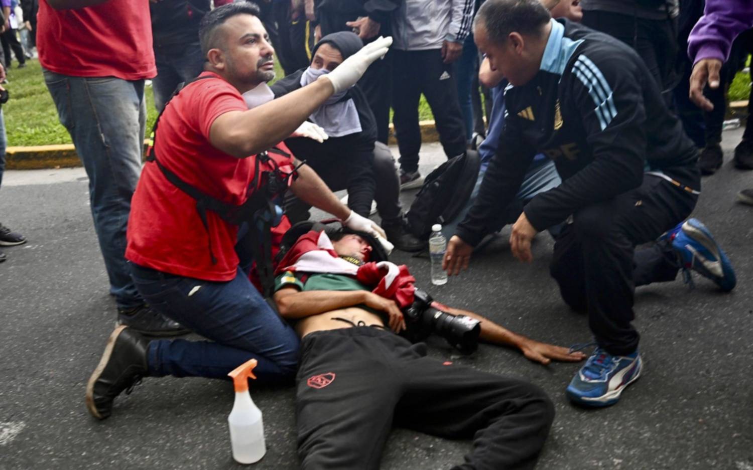 Pablo Grillo: la policía de la Ciudad hizo una reconstrucción en el lugar de los hechos