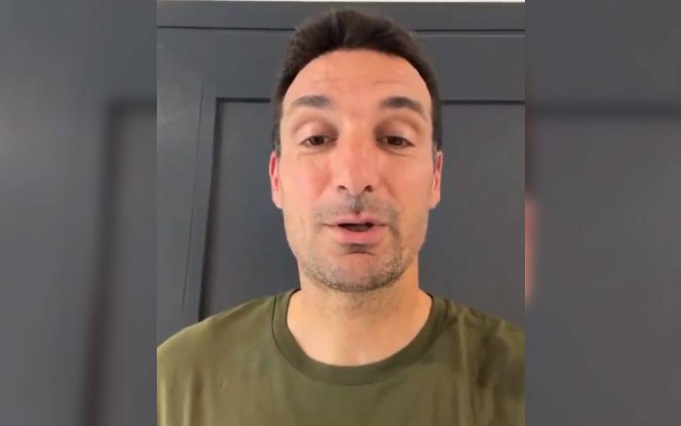 Lionel Scaloni en el 120º aniversario de Estudiantes: "Un fuerte abrazo a todos los pinchas"