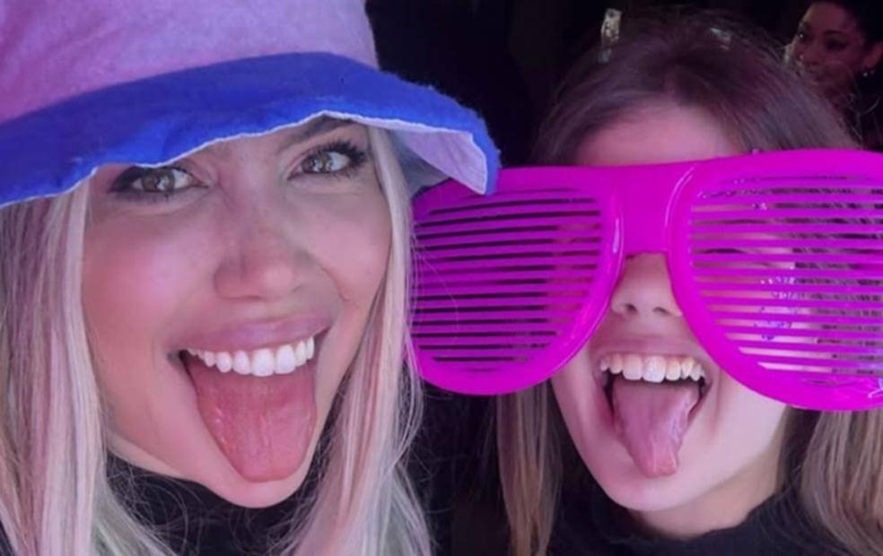 Wanda la rompió en un cumple de los Icardi