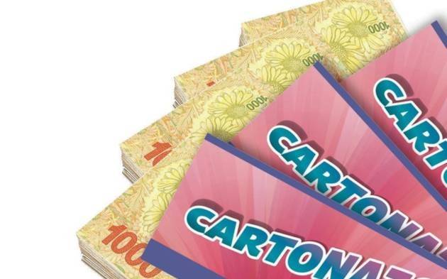 El Cartonazo quedó vacante y acumula un pozo de $4 millones: cuándo sale la tarjeta