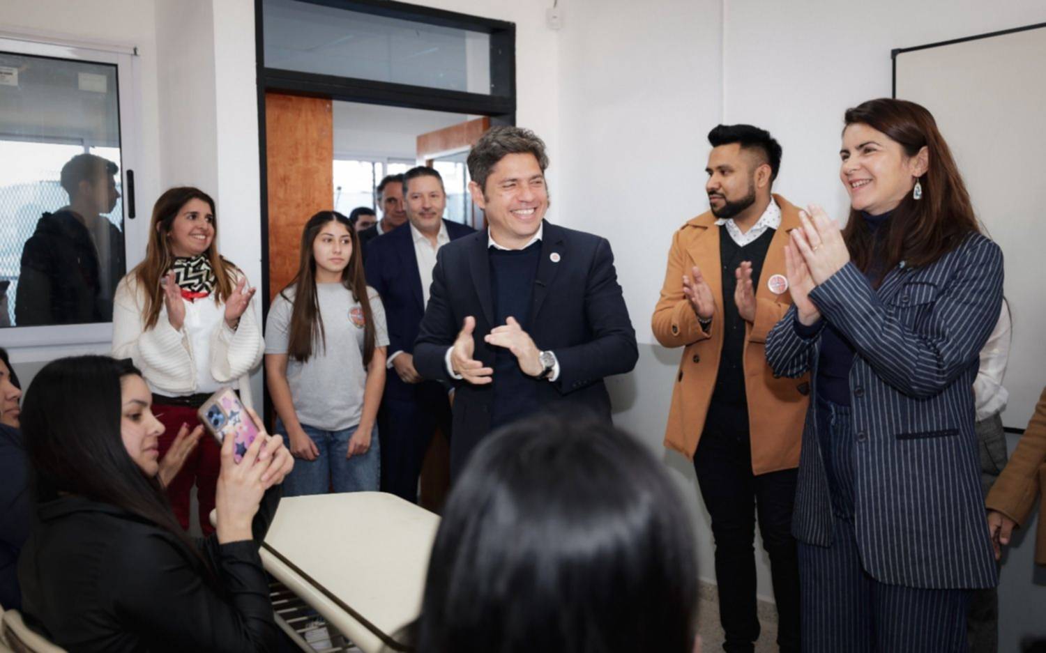 Kicillof: "Mientras Nación paralizó 80 obras educativas, nosotros estamos inaugurando el edificio escolar número 270”