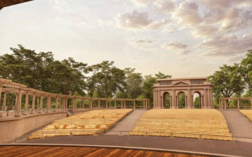 Apertura de sobres para la obra del Teatro del Lago