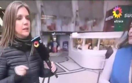 Insultaron e increparon a una periodista platense cuando hacía un móvil de TV en vivo