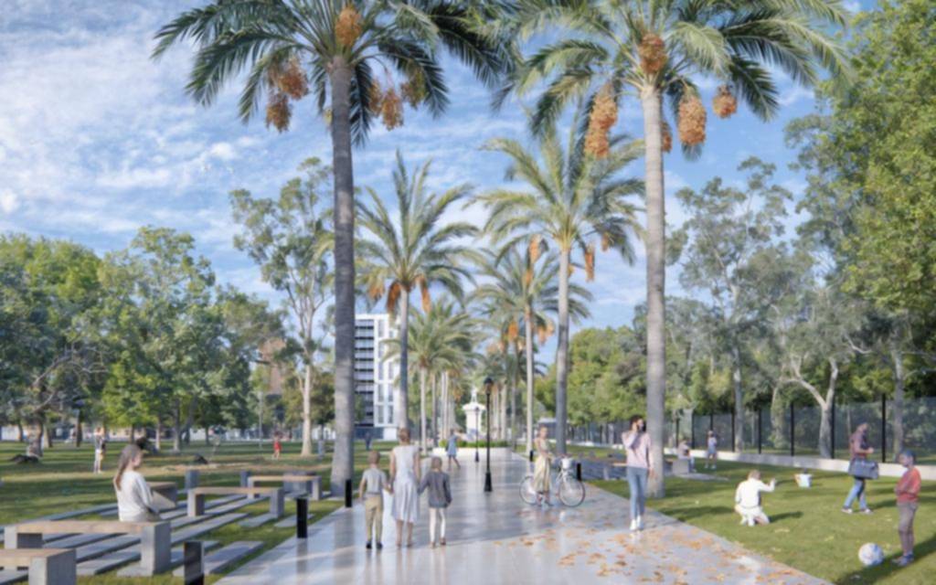 Comenzó la renovación del Parque Saavedra: una por una, todas las obras
