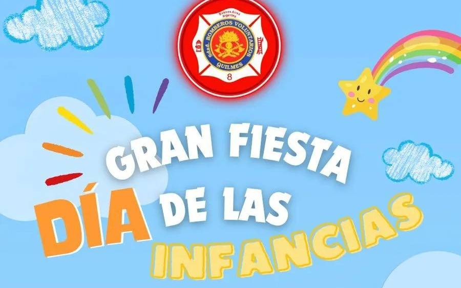 Bomberos Voluntarios de Quilmes celebran el Día del Niño con un gran evento gratuito