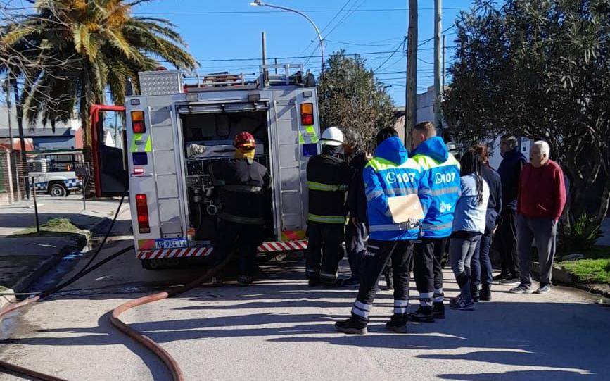 Trampa de fuego: dos jubilados muertos en Berisso