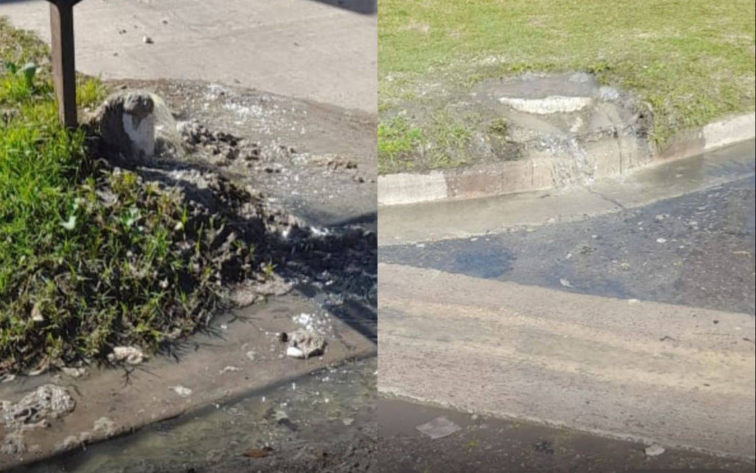 En La Cumbre acumulan reclamos por una pérdida de agua: “Ya no podemos seguir así”