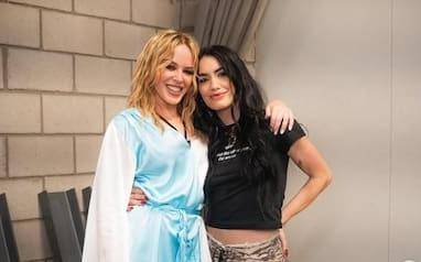 Lali contó cómo fue su encuentro con Kylie Minogue