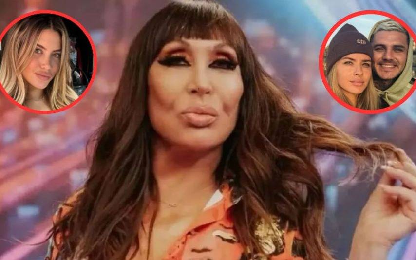 Moria Casán reveló su admiración por Wanda Nara, pero bancó la relación de Mauro Icardi y la China Suárez