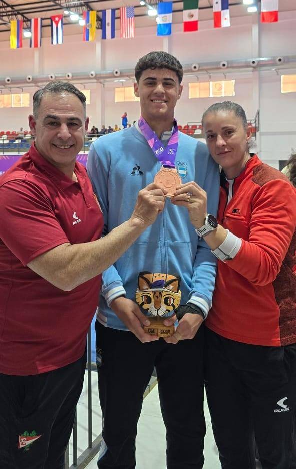 Alem Yuma: el judoca platense se bañó de bronce