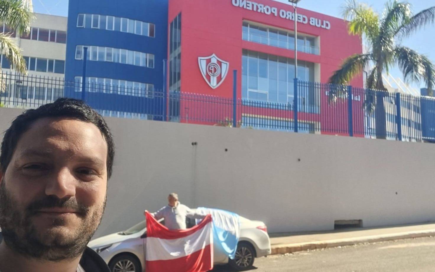 Estudiantes vs Cerro Porteño.- En fotos: los hinchas ya le hacen el aguante al Pincha en la Copa Libertadores