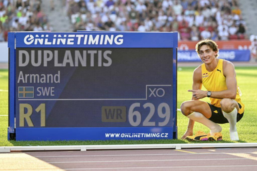 Duplantis: supera sus propios límites y no tiene techo