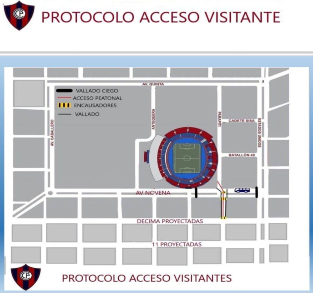 Estudiantes vs Cerro Porteño por Copa Libertadores: los accesos y todo lo que tienen que saber los hinchas en Paraguay