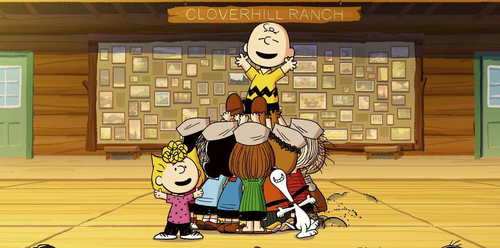 Charlie Brown y Snoopy se van de campamento