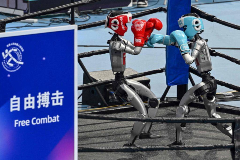 Furor por los primeros Juegos Mundiales de Robots Humanoides