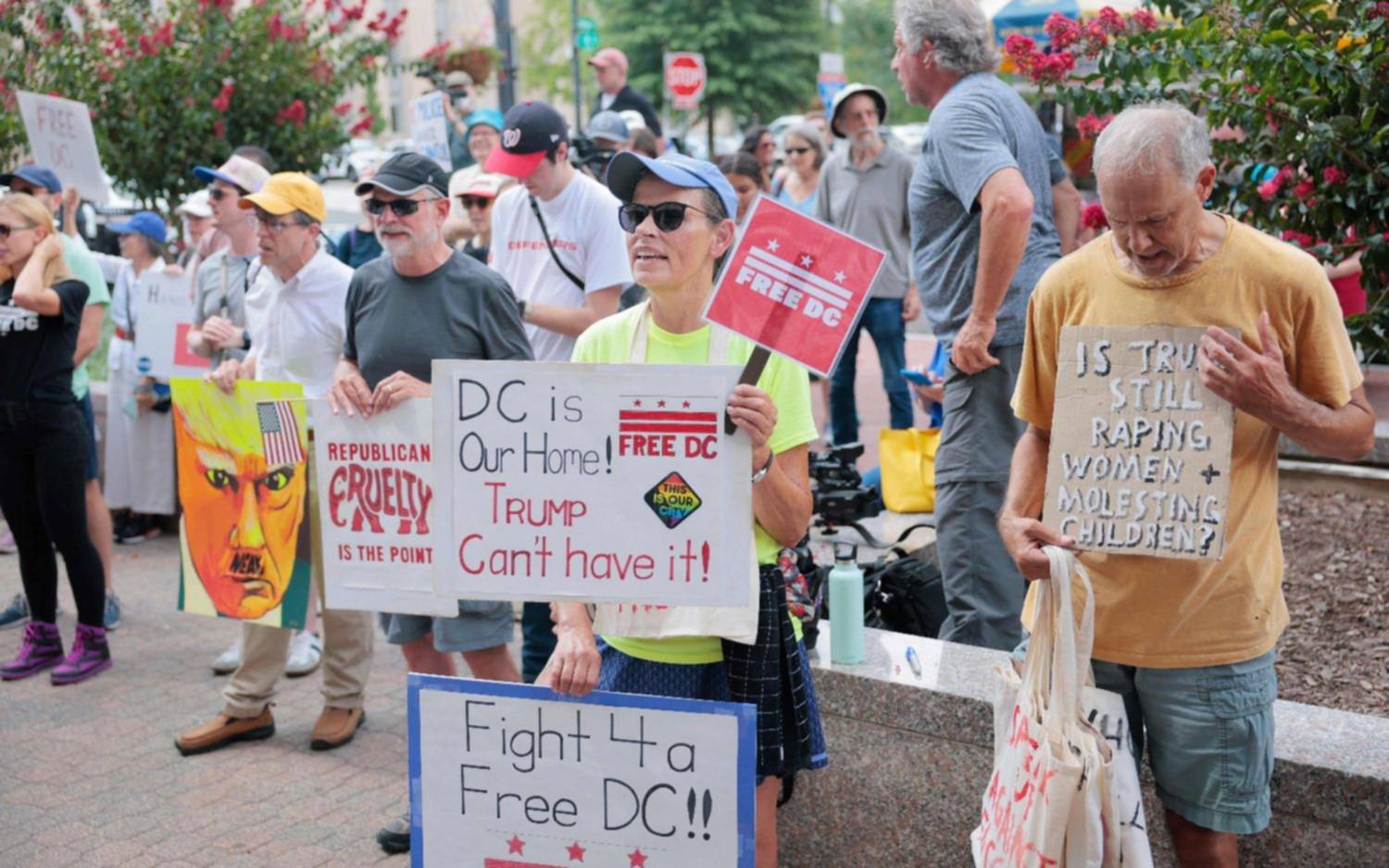 Protestas en Alaska por la cumbre Trump - Putin