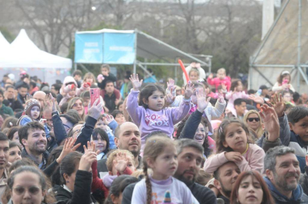 Los “peques” festejaron a lo grande en Plaza Moreno
