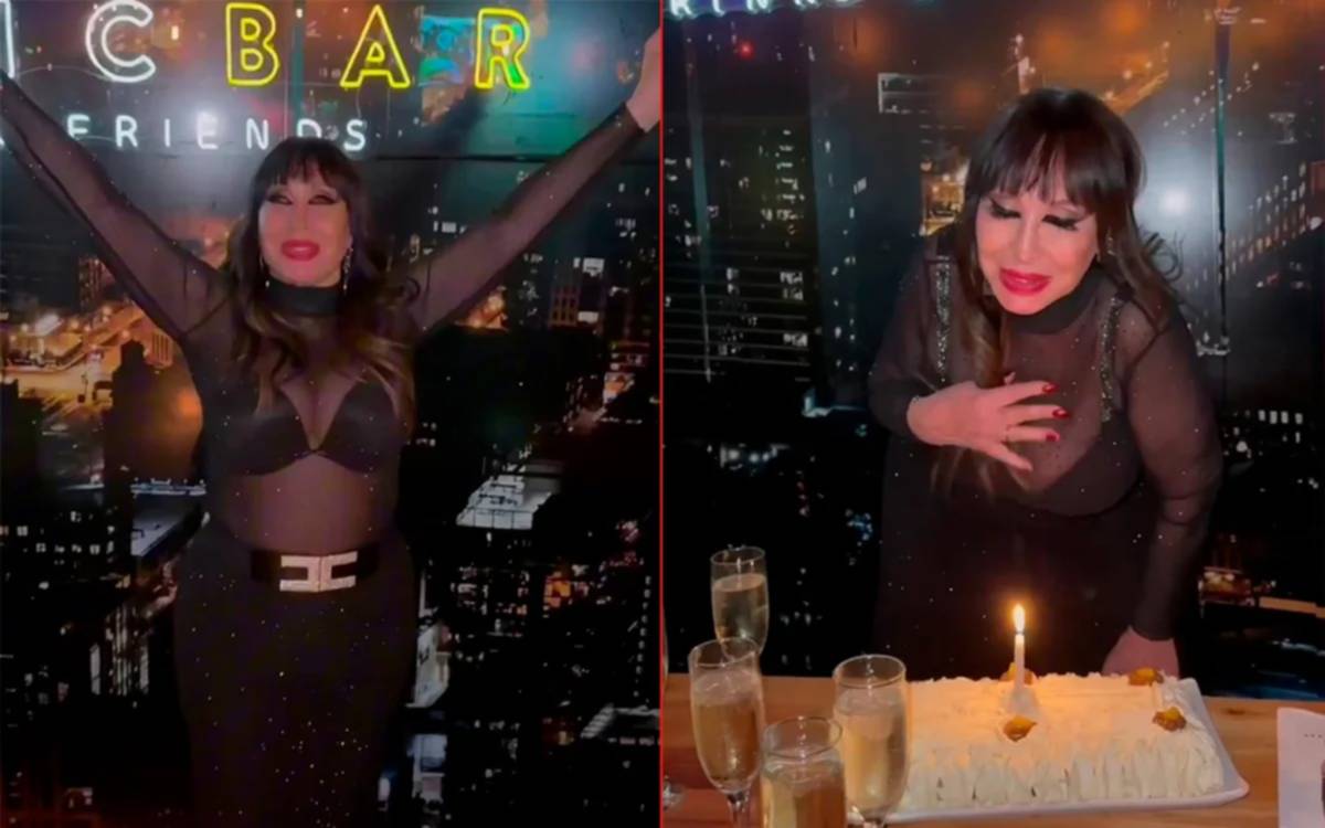 Moria Casán celebró sus 79 años: la diva le dio la bienvenida a un nuevo año de vida y lo hizo fiel a su estilo