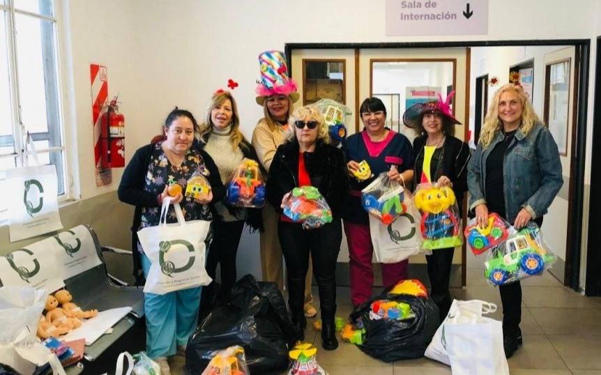 El Hospital de Quilmes celebró el Día de las Infancias con un gesto de solidaridad