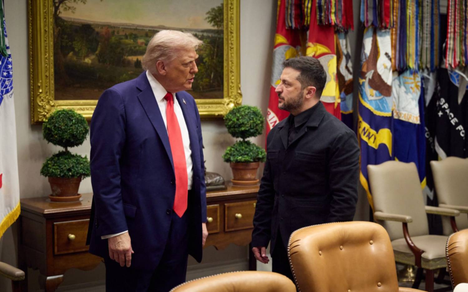 Donald Trump anunció una cumbre entre Zelenski y Putin para negociar la paz entre Ucrania y Rusia 