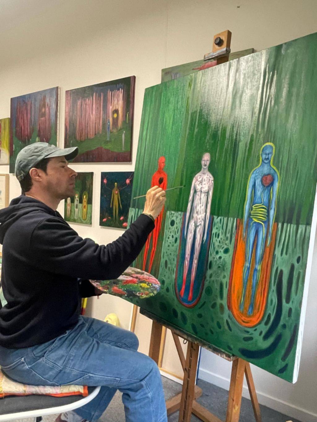 El artista platense que brilla en Europa