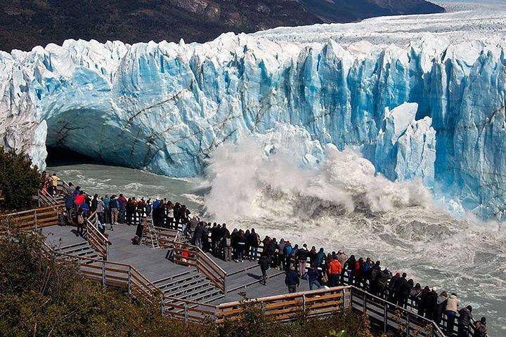 El Perito Moreno entra en retroceso y podría dejar de verse desde la costa