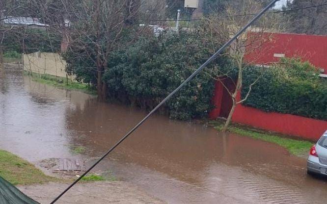 La tormenta se hace sentir en Región: los más de cien milímetros caídos provocaron anegamientos en algunos barrios