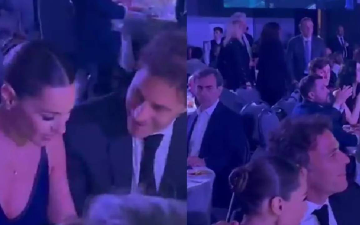 ¿No puede soltar? García Moritán coincidió con Pampita y Pepa en un evento y no paraba de mirarlos