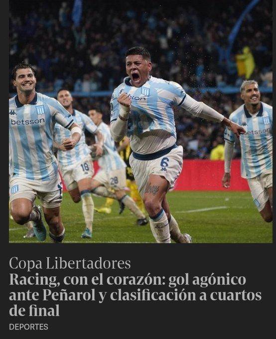Rojo recién volverá a jugar en Racing a fines de septiembre