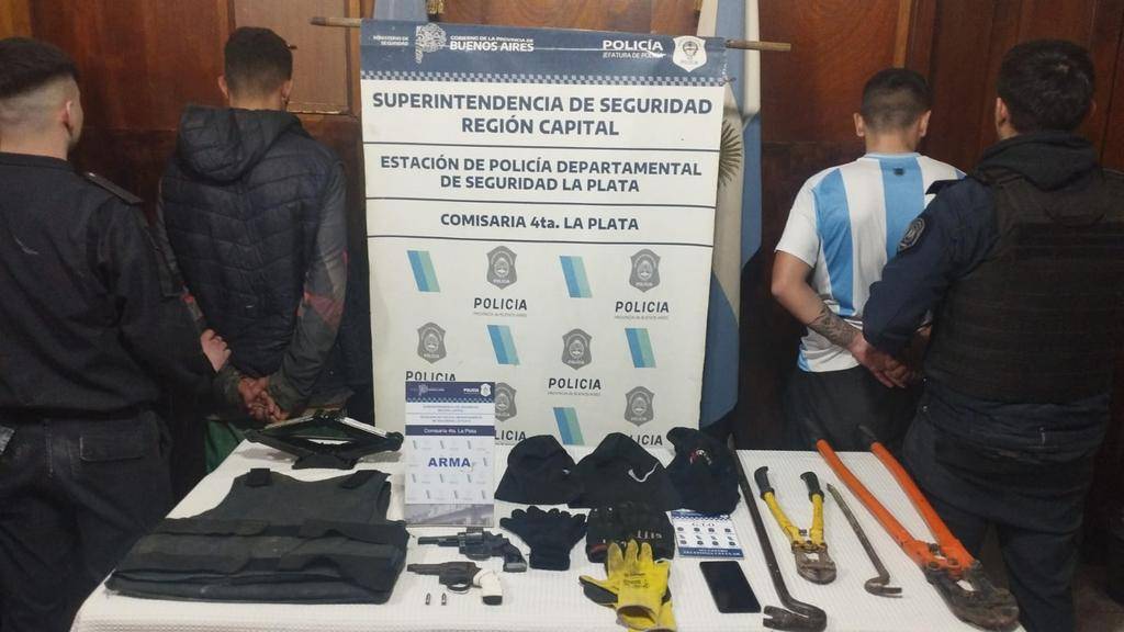 Cae una temible banda que atacaba en La Plata