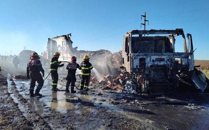 Otra tragedia en la Ruta 5: choque frontal y tres muertos en Pehuajó