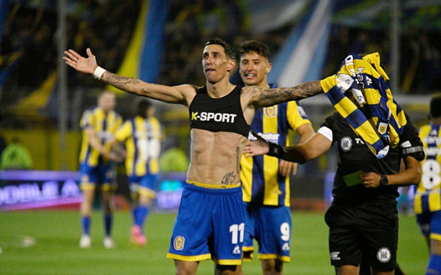 Clásico soñado para Fideo Di María: con su gol, Rosario Central le ganó a Newell’s