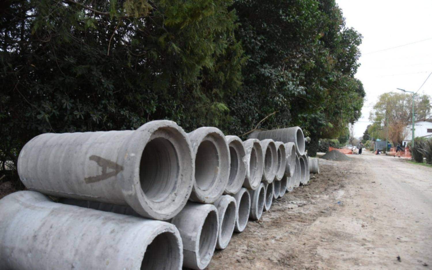 La Comuna continúa con obras viales e hidráulicas en Gonnet