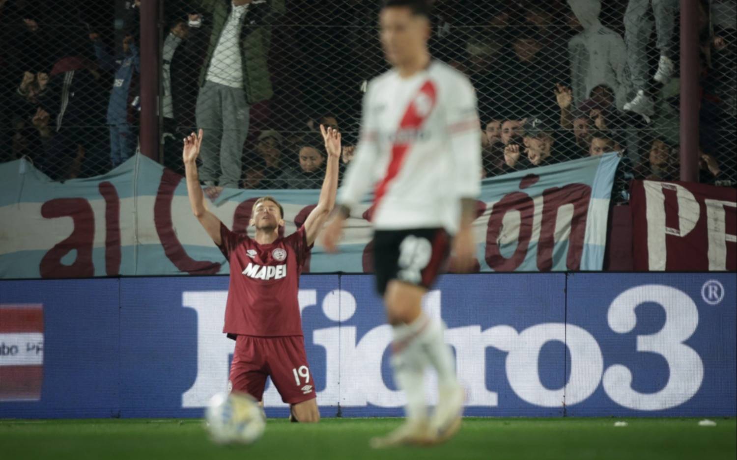 River vs Lanús.- El Millonario se llevaba tres puntos de la Fortaleza y apareció Castillo para darle el empate al Granate